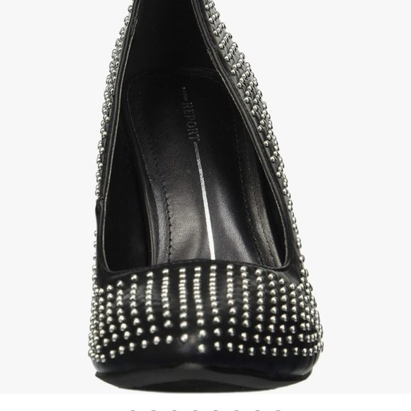 Silver Studded Macy's Pumps-like new - Picture 7 of 7